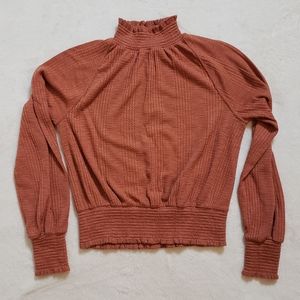 Free People Boulevard Ruffle Top